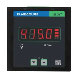 Elmeasure Voltmeter with Accuracy Class 0.5, Size 96x96 mm and Aux 40 - 300 V AC/DC, SL003V+20000-picture-47