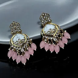 Women Click Drop Earrings image 3