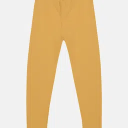 kiddopanti KiddopantiSolid Leggings - Beige image 3