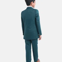 Robo Fry Full Sleeves Party Suit Solid- Green image 3