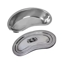 DESCO Heavy Duty Medical Grade Stainless Steel Kidney Tray with Lid 304.8 mm (12 Inch), HHITC12-image-15