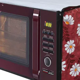 Wings Star Red Floral Printed Microwave Oven Cover-picture-25