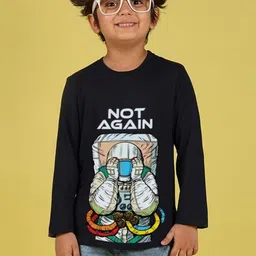 NUSYL Boys Printed Cotton Tshirts-image-90