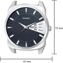 PERUCCI Men Brass Dial & Leather Straps Analogue Watch WATH577DGSPMT3AY image 2