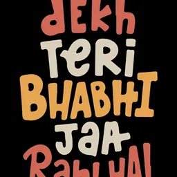 ARTBUG 4-Pcs Yellow & Black Printed Fridge Magnets image 2