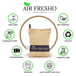 CATRON Air Freshener/Purifier Bag for Home, Office Livin Rooms, Bedrooms Hospital Hotel, Khakhi image 3