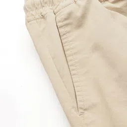 The Roadster Lifestyle Co. Men Loose Fit Pure Cotton Cargo-Style Joggers image 4