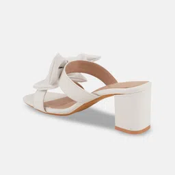 DressBerry Party Block Sandals with Bows image 3