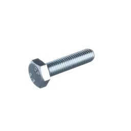 Immech M8 x 50mm Hex Head Bolt/Screw Zinc-Coated Machine Thread Pack of 25 Pcs-picture-13