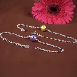 JFL - JEWELLERY FOR LESS Unisex Silver Brass Bracelet-picture-32