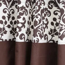 SWAYAM Brown Single Door Curtain image 2