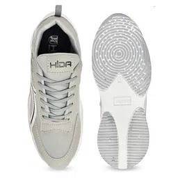HIDA Men Lace-Ups Mid-Top Running Non-Marking Shoes image 4