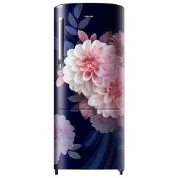 samsung 183 l stylish grandé design single door refrigerator rr20f2723bb aura blue 183 l-picture-11