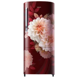 samsung 183 l stylish grandé design single door refrigerator rr20f2723br burgundy red 183 l-picture-12