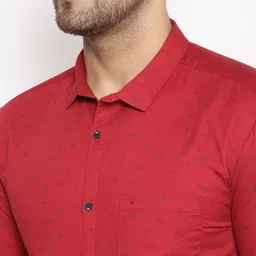 SHOWOFFFF Men Classic Slim Fit Printed Casual Shirt image 3