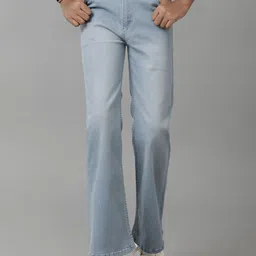 UNDER FOURTEEN ONLY Girls Regular Fit Mid-Rise Cotton Jeans-picture-37