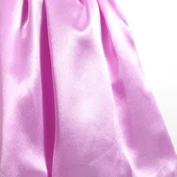 Babyhug Woven Cold Shoulder Sleeves Party Dress With Floral Corsage - Lilac image 5