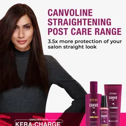 Streax Professional Set of Canvoline Shampoo 300ml & Hair Serum 100ml image 4