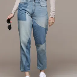 Moda Rapido Women Pure Cotton Boyfriend Fit Heavy Fade Jeans-image-13