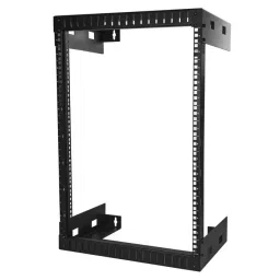 StarTech.com Black 15U Steel Server Rack with 2-Post Frame, RK15WALLO-picture-33