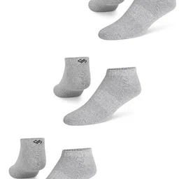 Dynamocks Unisex Pack Of 3 Ankle-Length Socks-image-17