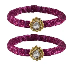 Vidhya Kangan Women Pink Bangle-image-44