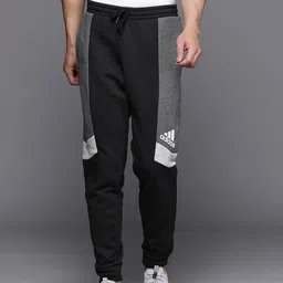 ADIDAS Men Essentials Colourblocked Joggers-image-0