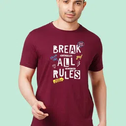 Wear Your Opinion Men Typography Printed Round Neck Cotton T-shirt-image-44