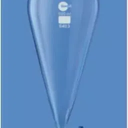 Borosil 1000 ml Pear Shape Separating Funnel with PTFE Stopcock & I/C Glass Stopper, 6403029-picture-26
