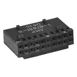 AMP - TE CONNECTIVITY Wire-Board Connector Receptacle 24Pos, 2.54 mm, 1-87631-9-picture-30