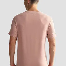 U.S. Polo Assn. Men Pack Of 2 Printed Pure Cotton Lounge T-Shirts image 3