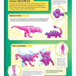parragon Secrets of the Dinosaurs with Scanner Activity Book - English image 3