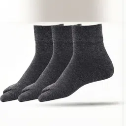 Akeeta Women Pack Of 3 Ankle Length Cotton Socks-image-9