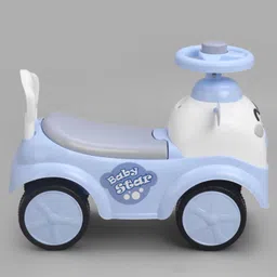 Toyzone Baby Star Ride on Car - Blue image 4