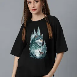 Moda Rapido Women Drop-Shoulder Sleeves T-shirt-picture-27