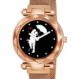 Miss Perfect Unisex Printed Dial & Bracelet Style Straps Analogue Watch YP261-picture-12