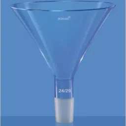 Borosil 150 mm Powder Funnel Stem with Cone, 6230081-picture-27