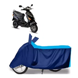 Auto Pearl Two Wheeler Cover for Hero Electric Electric Optima DX - Cyan, Blue-picture-22