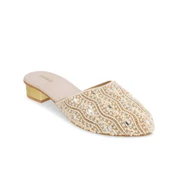 Mochi Embellished Stiletto Mules image 5