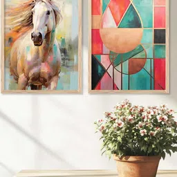 WALLLANE Brown Wood Wall Art-picture-30