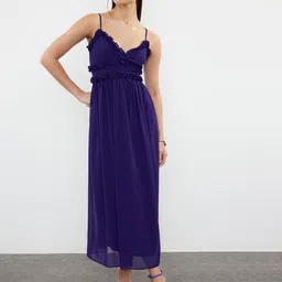 Trendyol Shoulder Straps Maxi Dress-picture-15