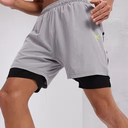 HRX by Hrithik Roshan Men Running Shorts with Attached Inner-picture-27