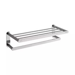 CERA Curve Brass Wall Mount Towel Rack 600 mm Chrome Plated, F5011101CH-picture-36