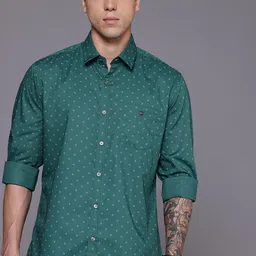 Louis Philippe Sport Slim Fit Striped Casual Shirt-image-87
