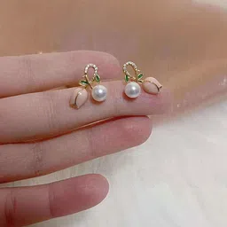 Celestique Floral Studs Earrings-picture-17