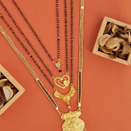 Bhanu diam Women Gold Mangalsutra-picture-20