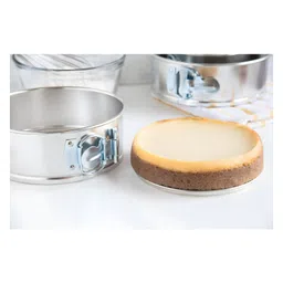 COZY VIBES Mini Springform Pan Set, Tin-Plated Steel - PACK OF 3 - COLOR MAY VARY image 3