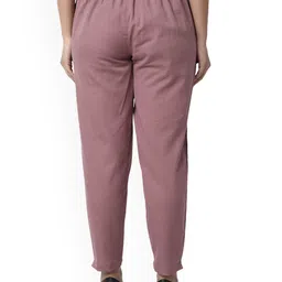 Neelokurti Women Textured Regular Fit Trousers image 2