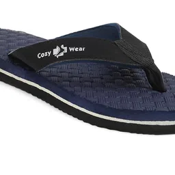 Cozy Wear Men Blue Flip Flops image 2