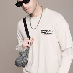 The Roadster Life Co. Printed Relaxed Fit Pure Cotton T-shirt-picture-15